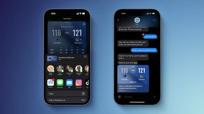 Apple Sports Game Card Sharing