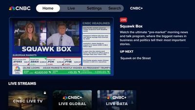 CNBC Apple TV App
