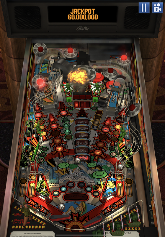 Best free iPad games: Williams Pinball