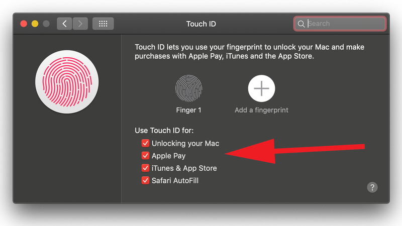 How to use Touch ID on Mac: Options