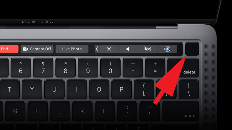 How to use Touch ID on Mac: Sensor