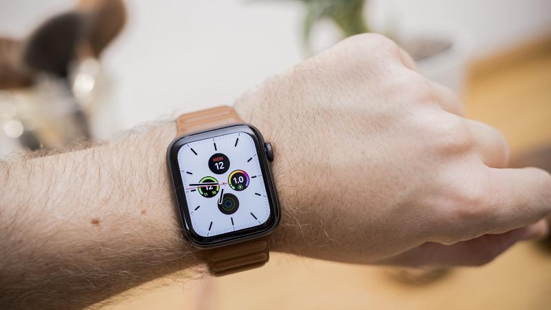 Apple Watch Series 3 vs Apple Watch SE : SE on the wrist