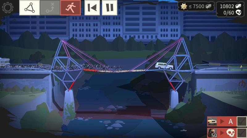 Best Mac games: Bridge Constructor: The Walking Dead