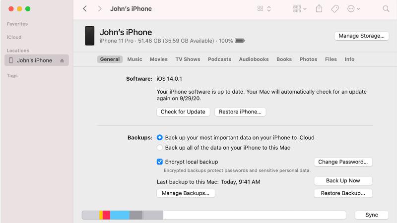 How to reset iPhone or iPad: Restore backup from Mac