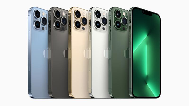 iPhone 13 Pro vs iPhone Pro Max: Colours