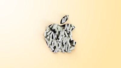 Apple Logo Cash Feature Yellow