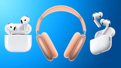 airpods lineup blue