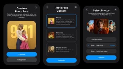 home hub photos face